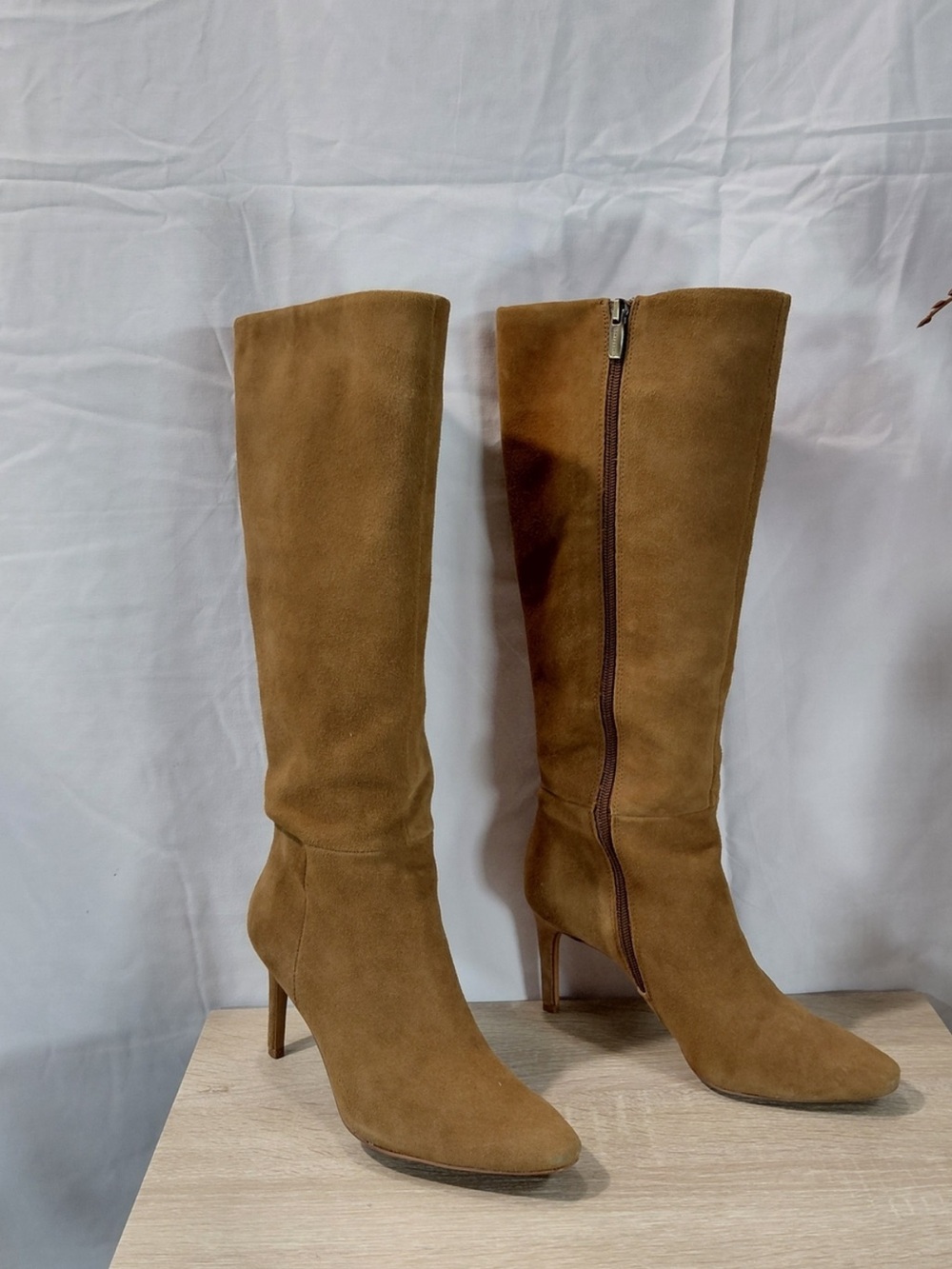 Vince Camuto Tan Heeled Boots